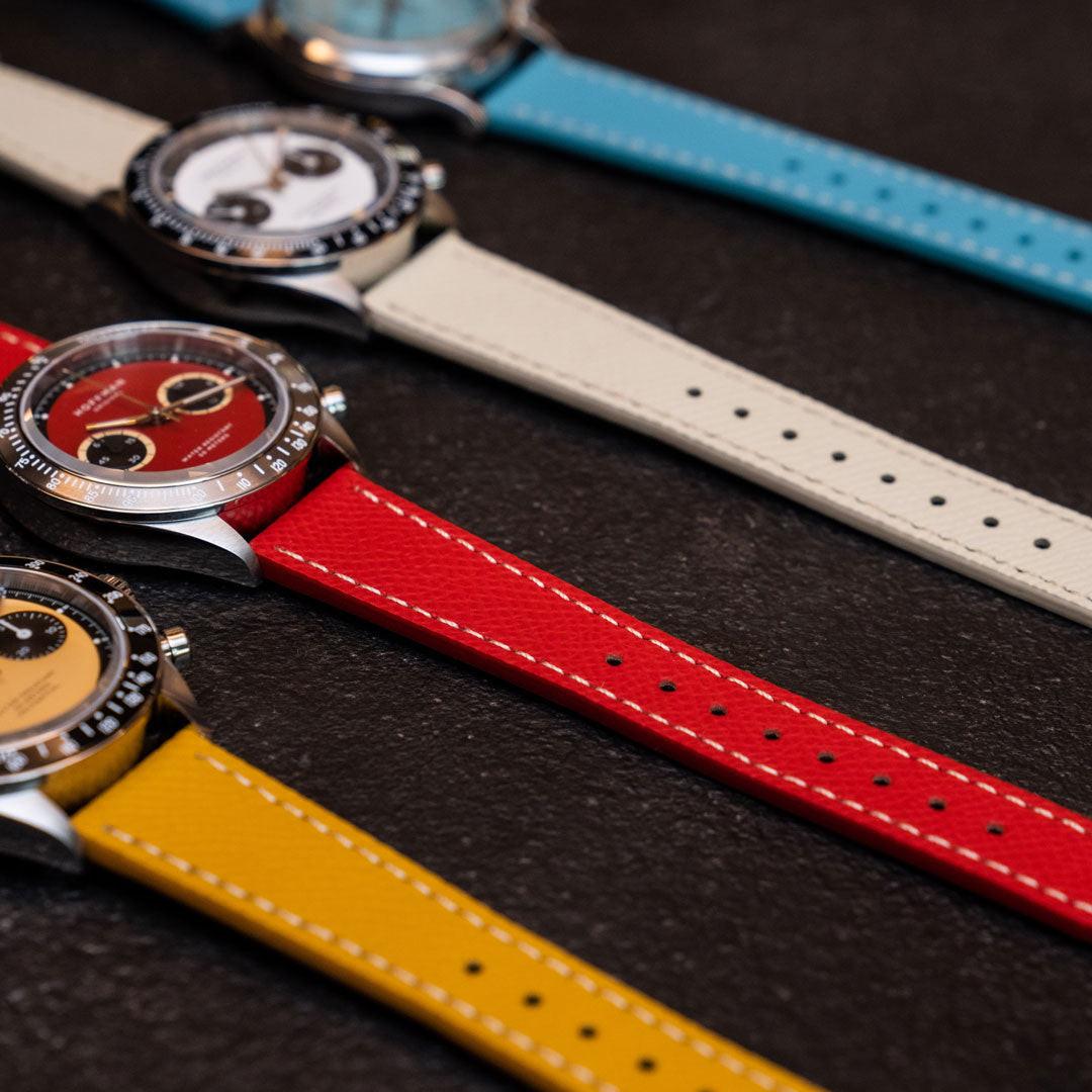 Yellow - TK Leather Strap