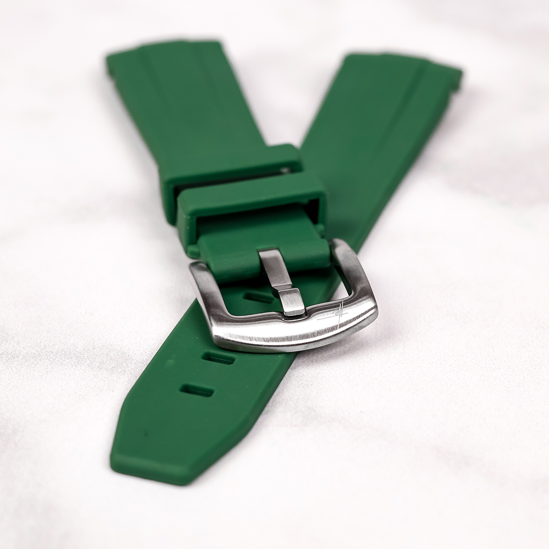 21mm - Curved Rubber Strap