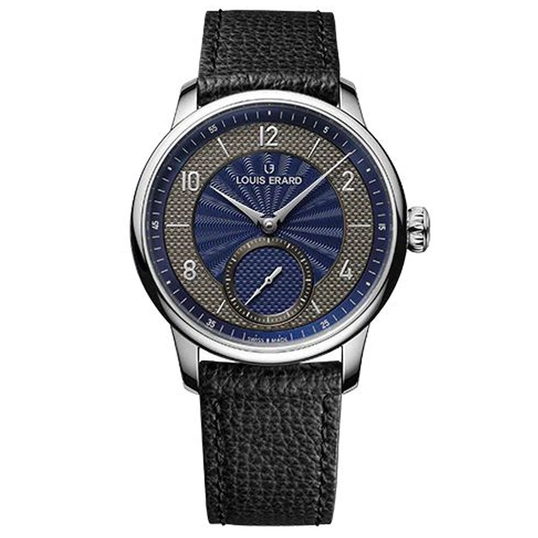 Petite Seconde Guilloché Anthracite Blue