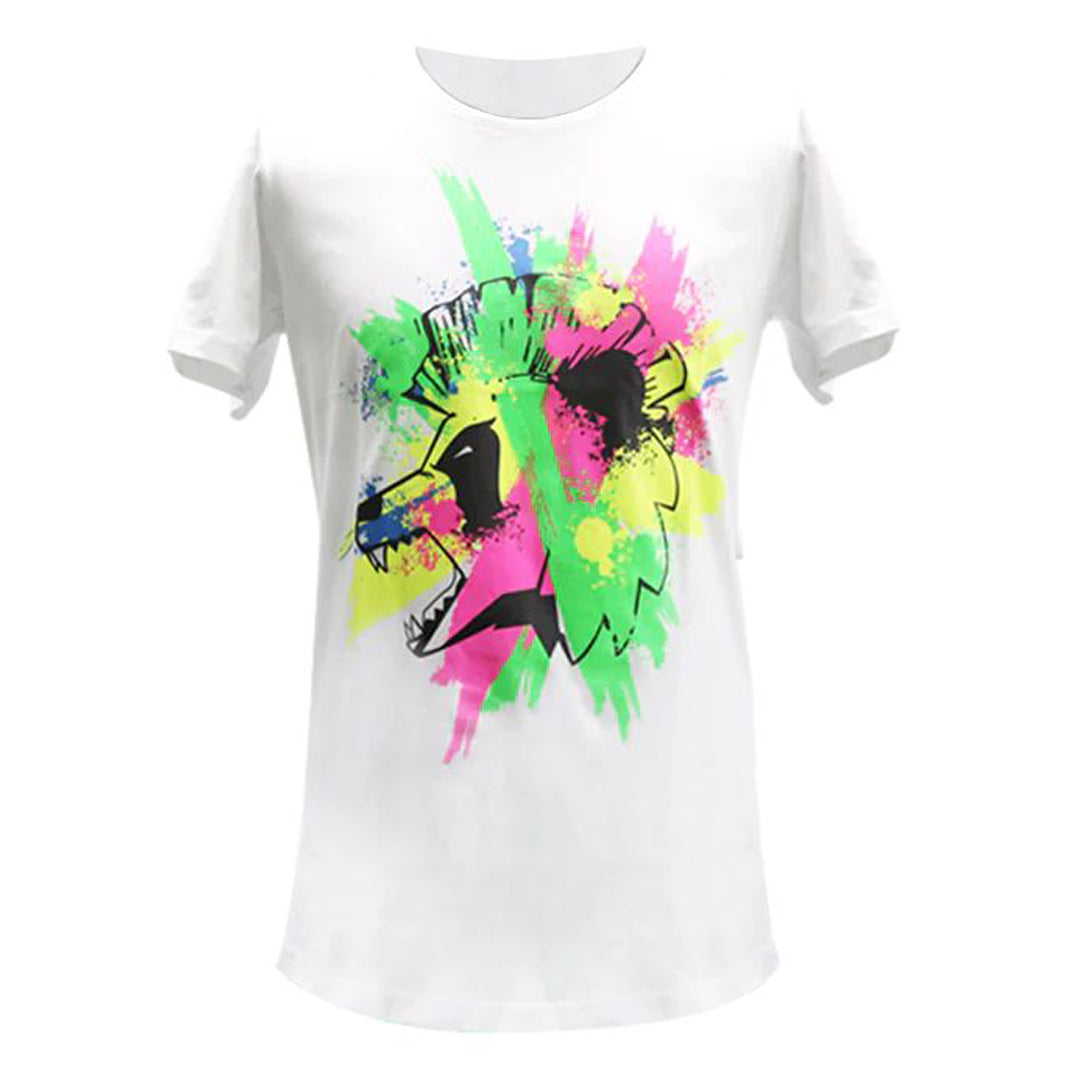 Punk Panda By Rocketbyz T-shirt White