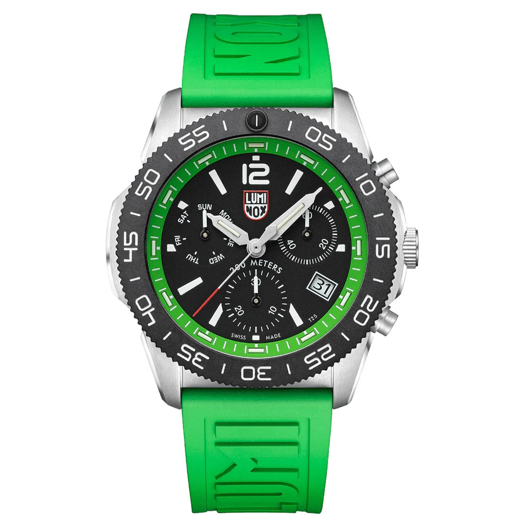 Pacific Diver Chrono - Green by Luminox | Time Keeper.