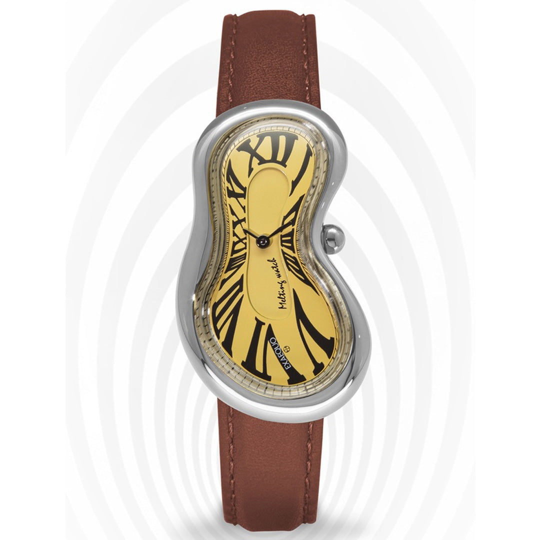Melting Watch - Silver Gold