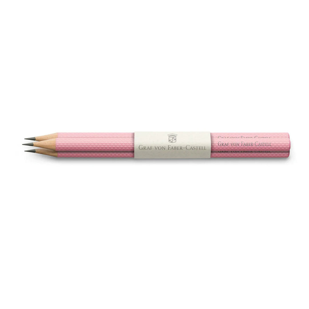 Graphite Pencils Guilloche x3
