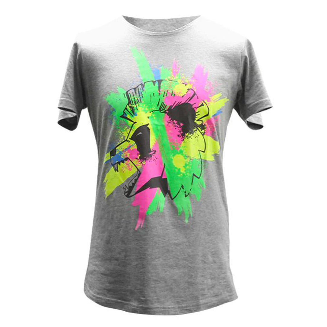 Punk Panda By Rocketbyz T-shirt Grey Melange