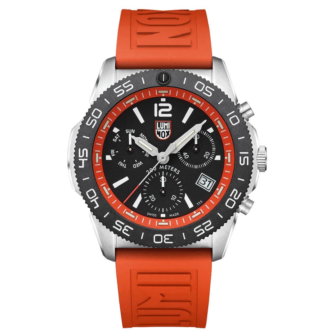 Pacific Diver Chrono - Orange by Luminox | Time Keeper.