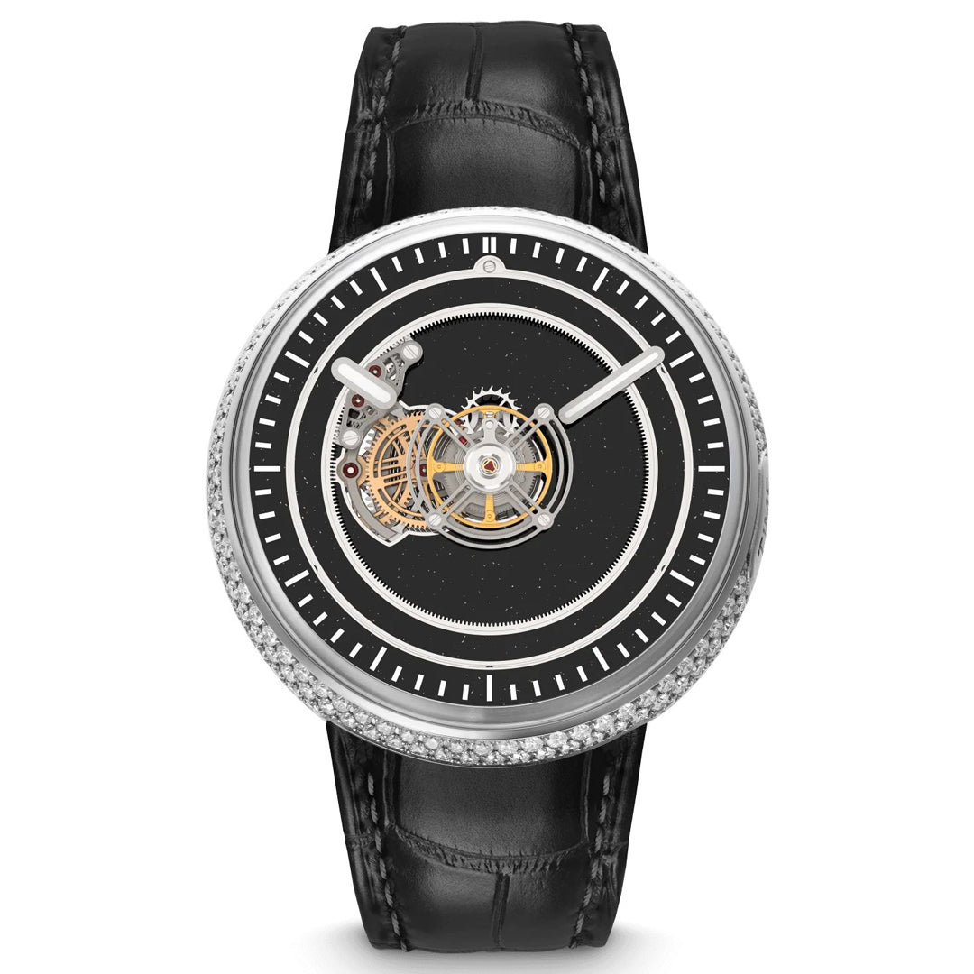 KS 05 Titanium Black Aventurine Full Pavé
