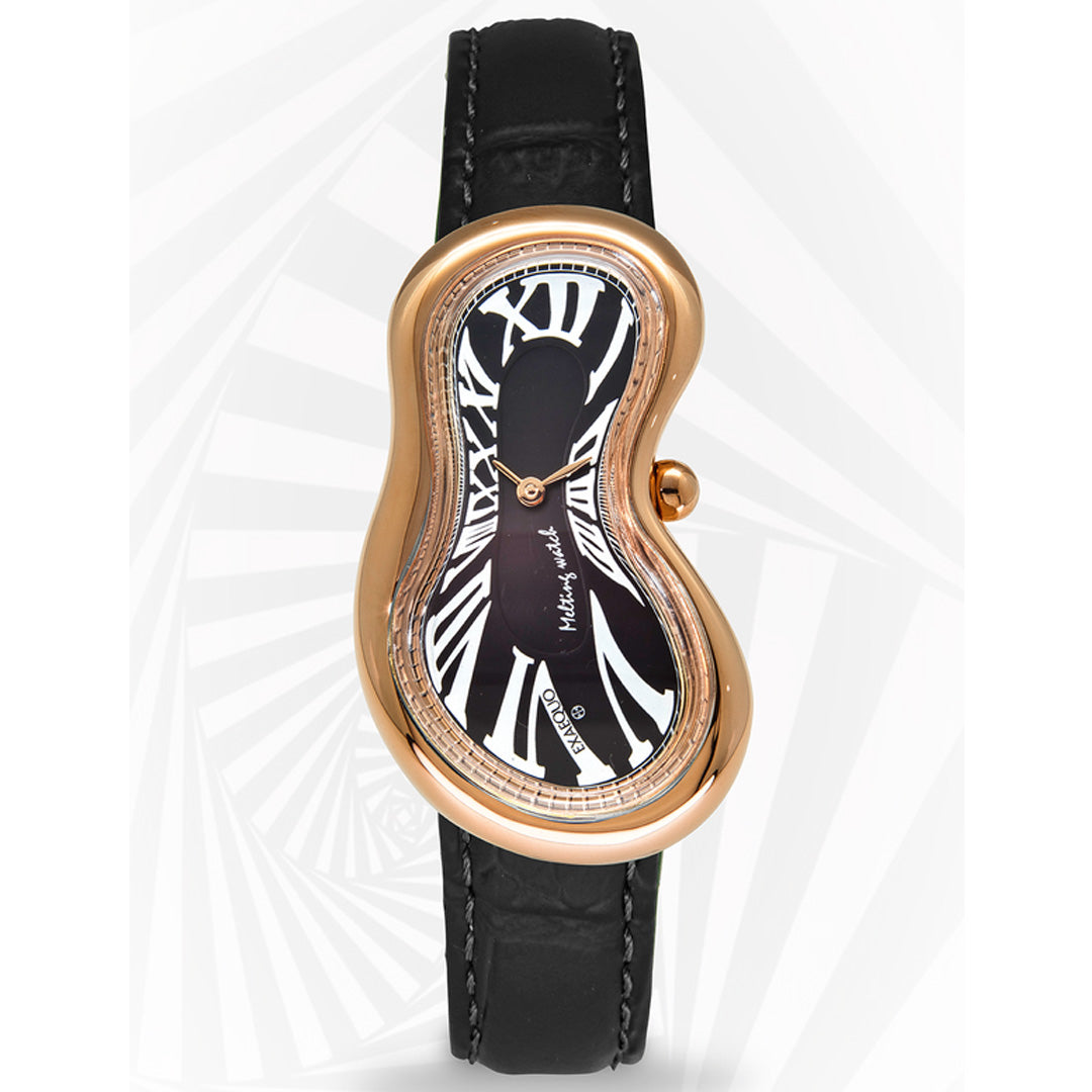 Melting Watch - Gold Black