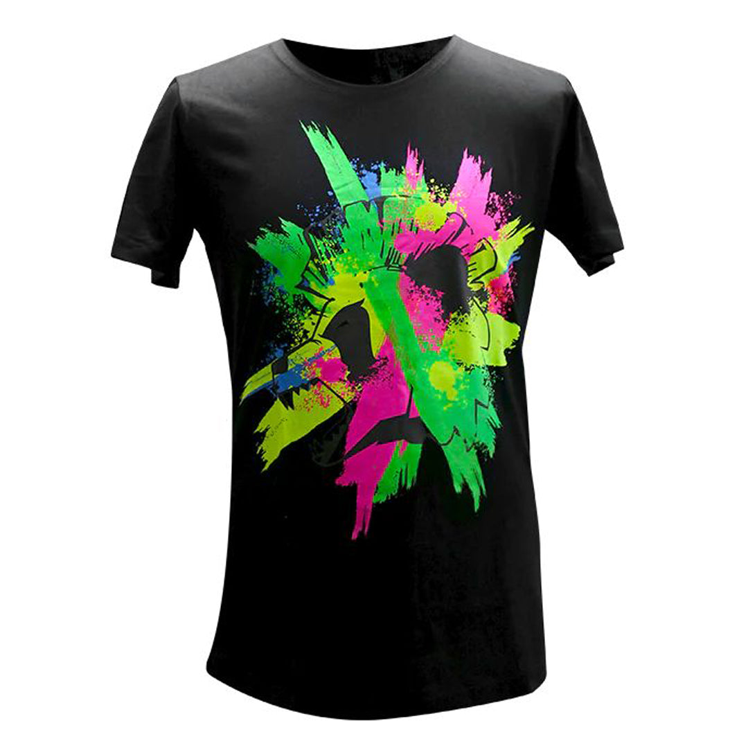 Punk Panda By Rocketbyz T-shirt Black