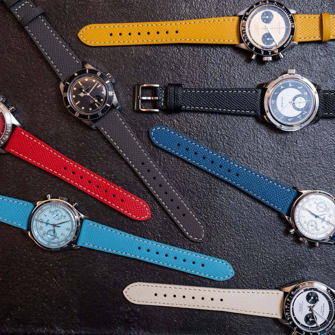 Blue - TK Leather Strap