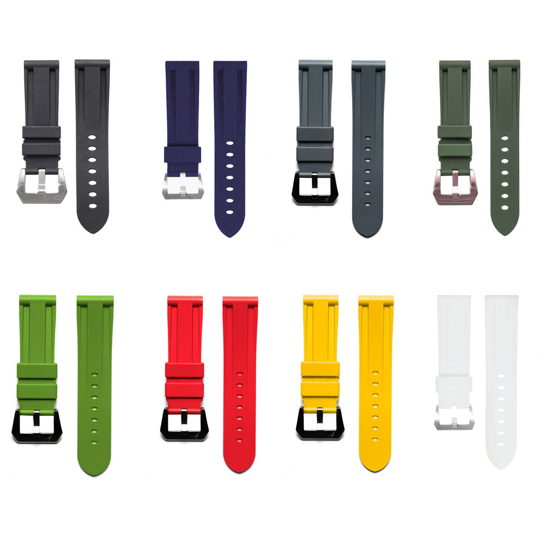 22mm - Rubber Strap