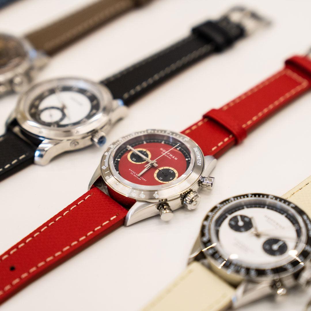Red - TK Leather Strap