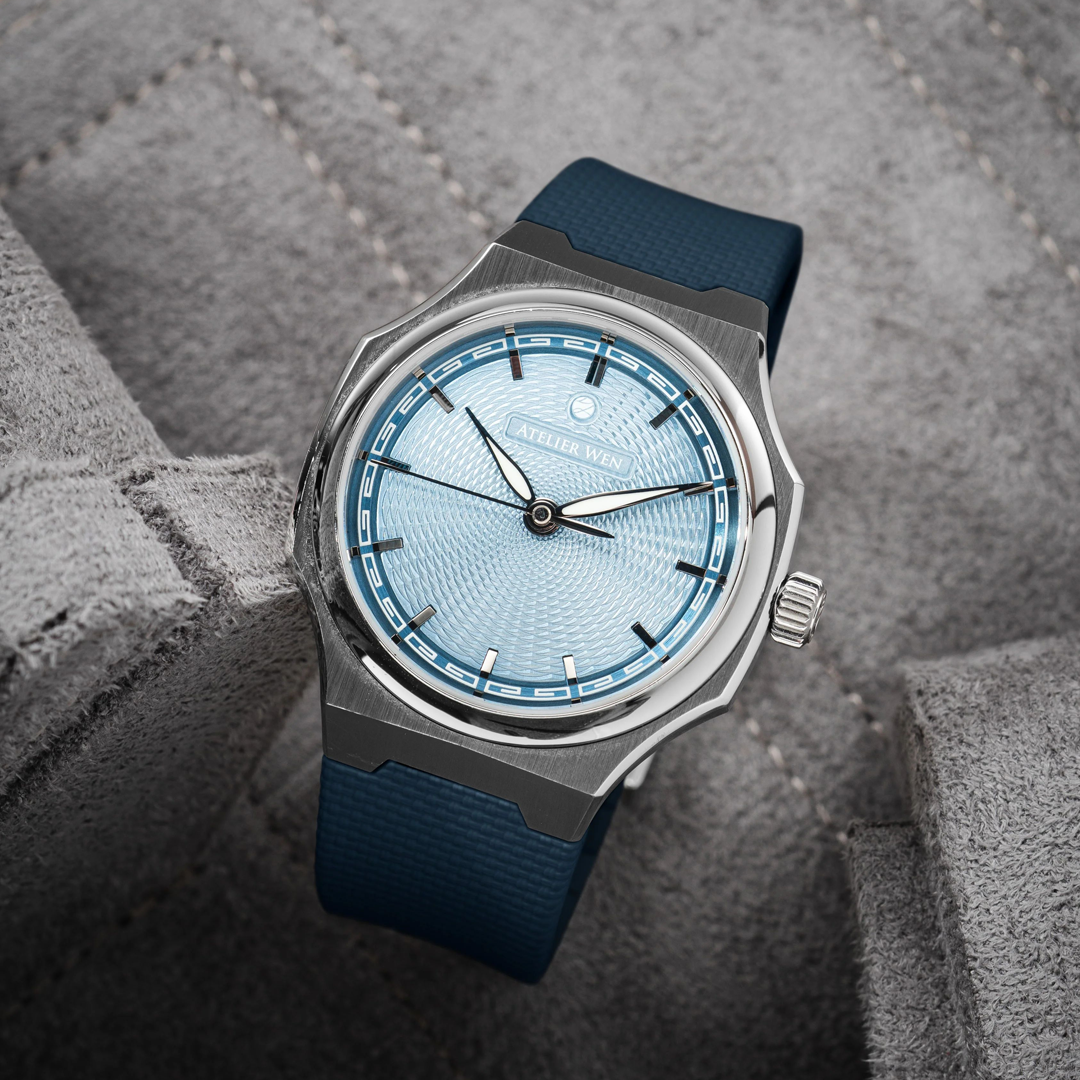 Sailcloth CTS Rubber Strap for F.P. Journe Élégante