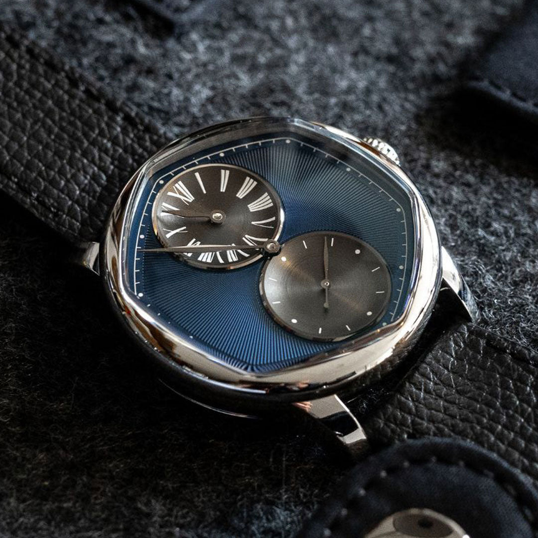 Le Régulateur Louis Erard x Cédric Johner Blue