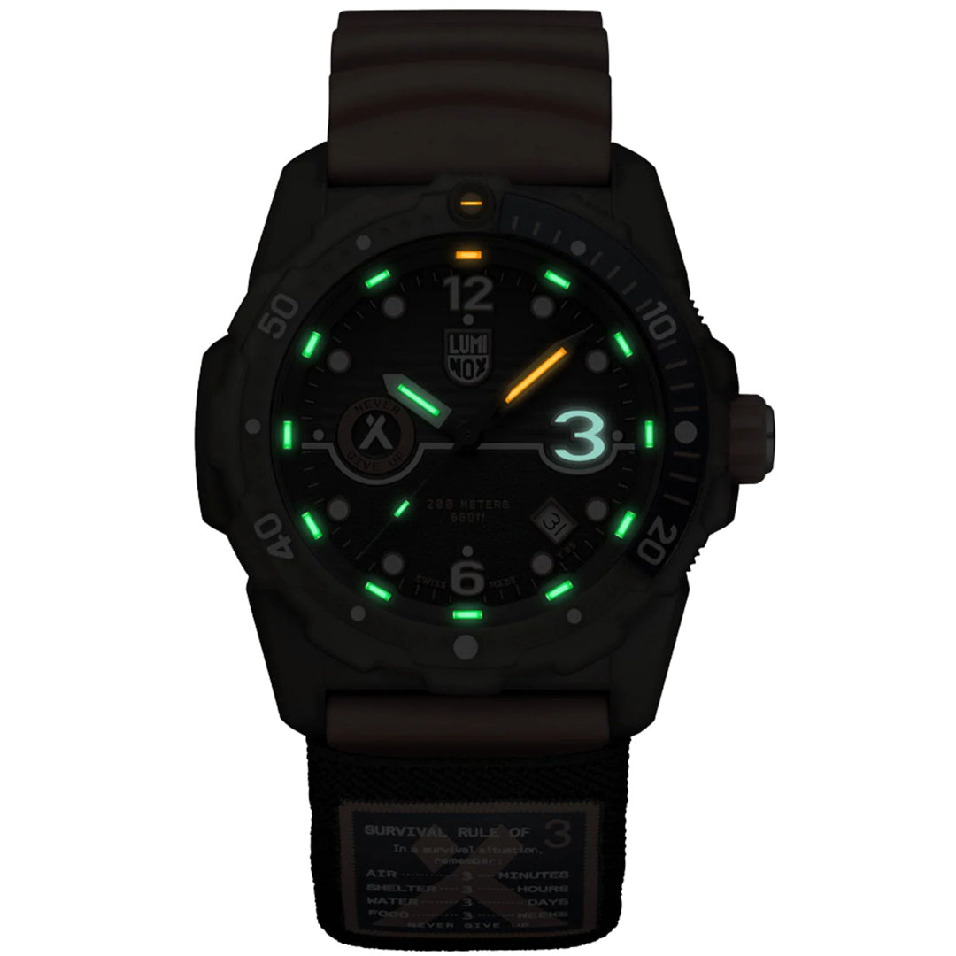 Bear Grylls Survival Rule3 by Luminox | Time Keeper.