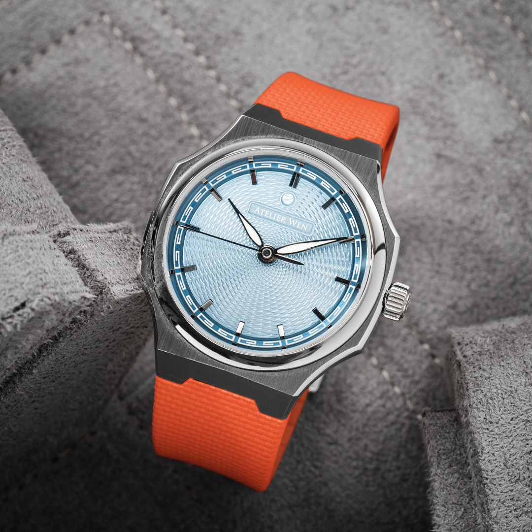 Sailcloth CTS Rubber Strap for F.P. Journe Élégante