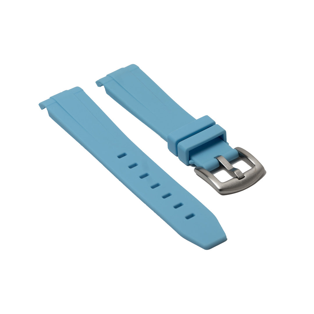 20mm - Curved Rubber Strap