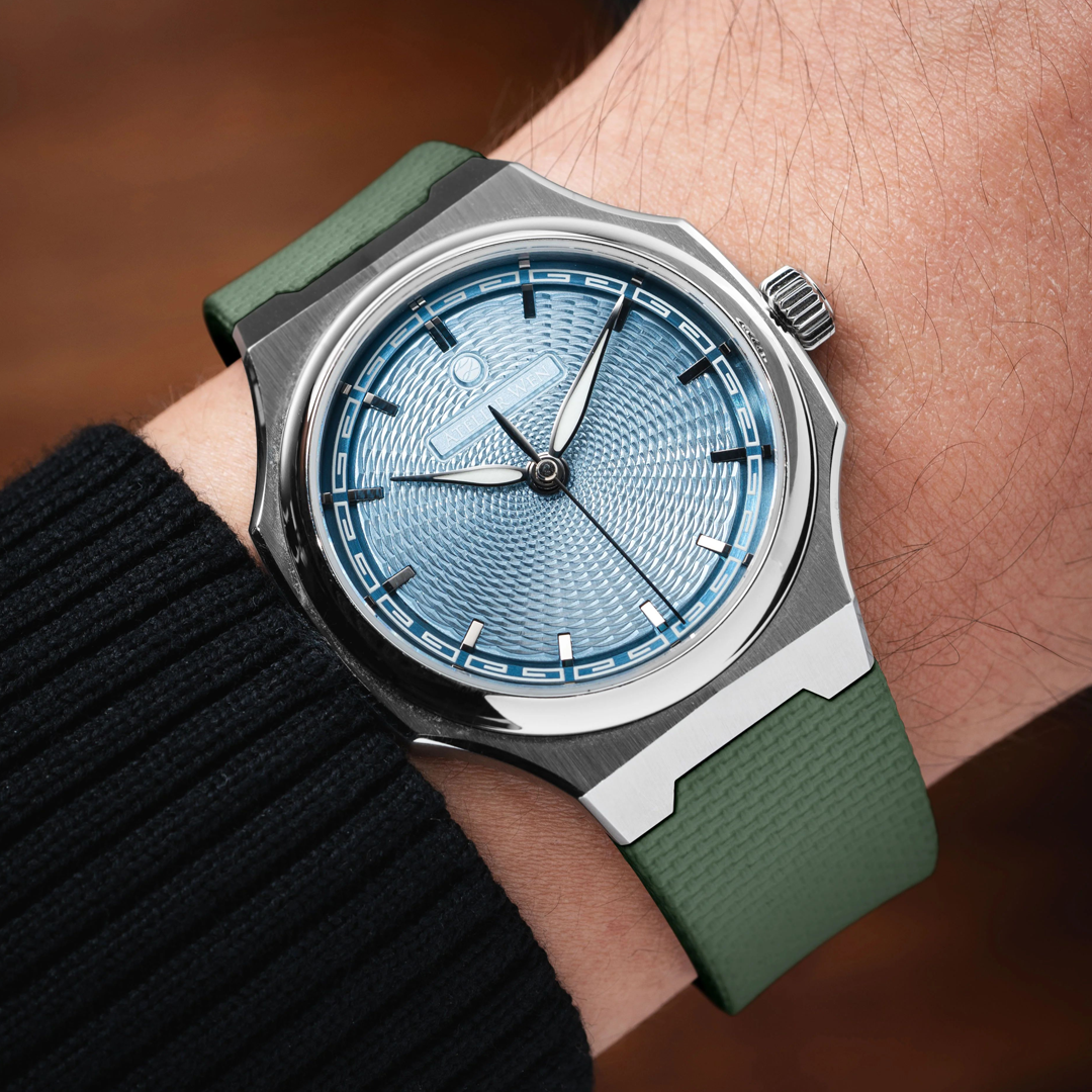 Sailcloth CTS Rubber Strap for F.P. Journe Élégante