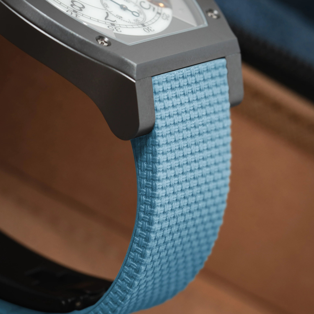 Sailcloth CTS Rubber Strap for F.P. Journe Élégante