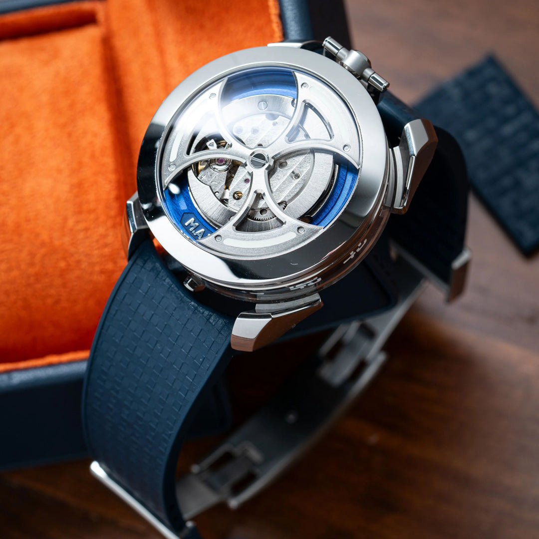 Curved CTS Rubber Strap for MB&F MAD1