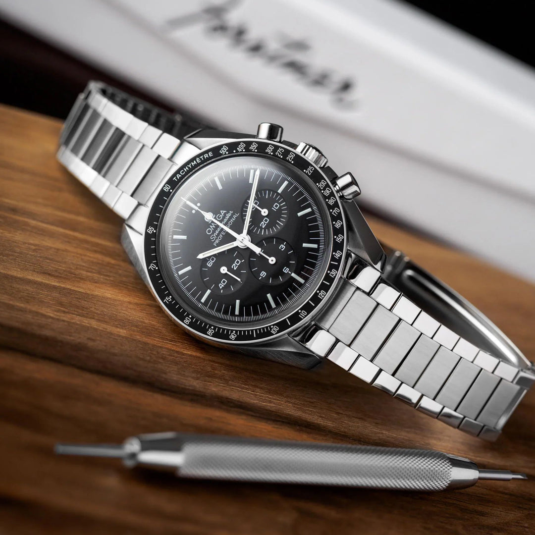 Forstner Flat Link Bracelet - Omega Speedmaster