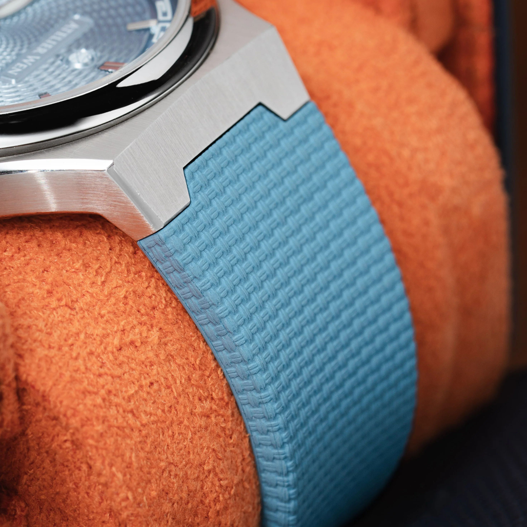 Sailcloth CTS Rubber Strap for F.P. Journe Élégante