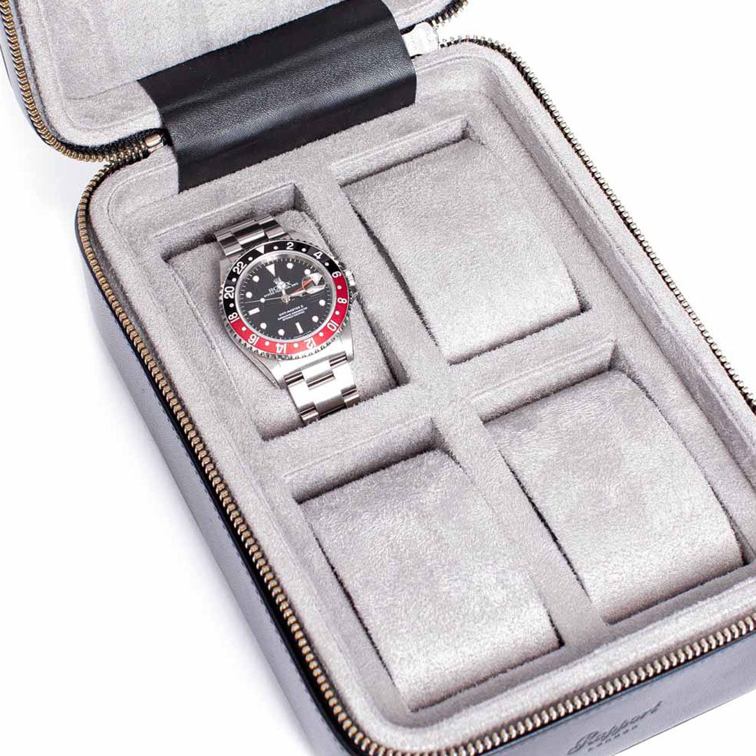 Hyde Park 4 Watch Zip Case