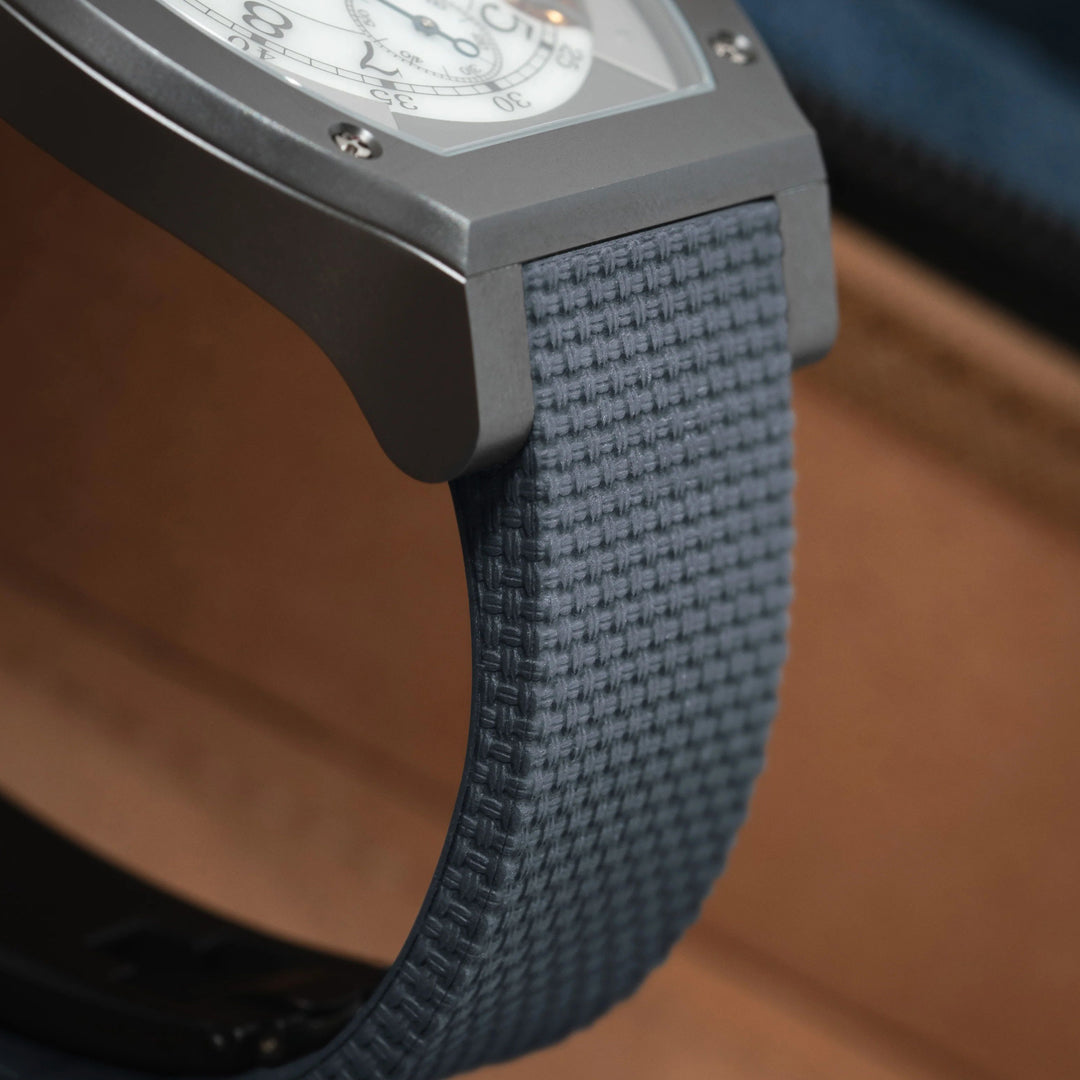 Sailcloth CTS Rubber Strap for F.P. Journe Élégante
