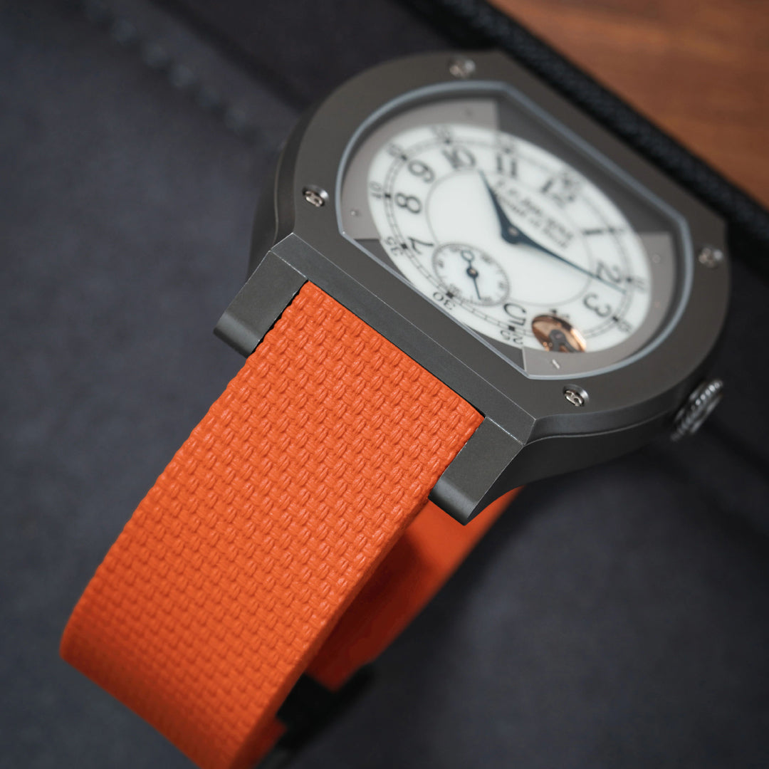 Sailcloth CTS Rubber Strap for F.P. Journe Élégante