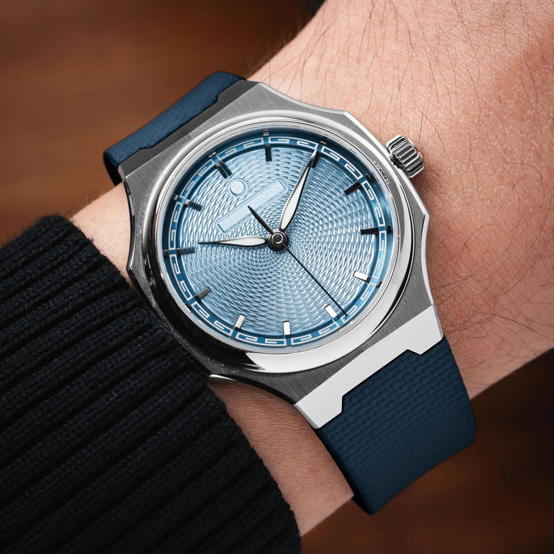 Sailcloth CTS Rubber Strap for F.P. Journe Élégante