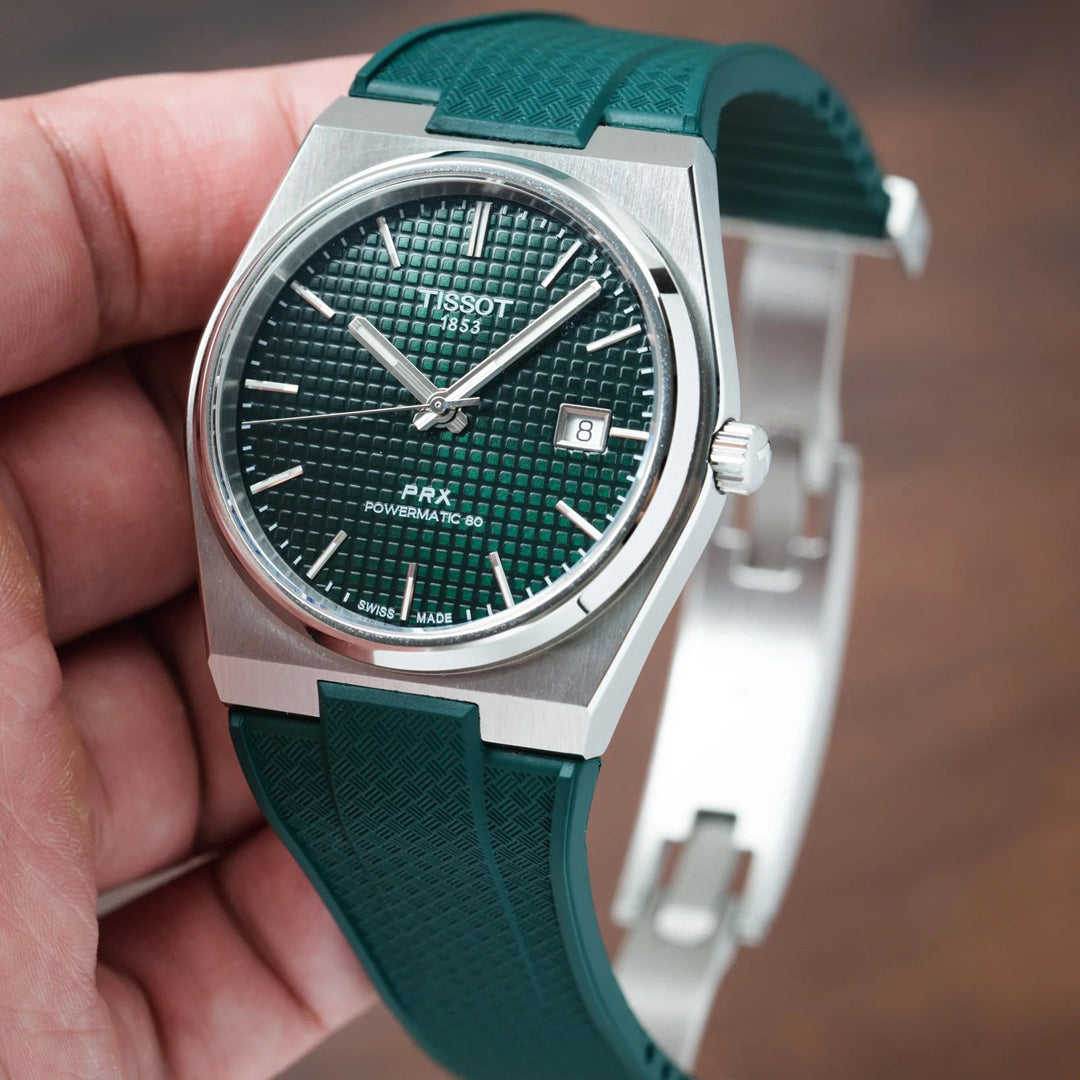 Tissot PRX Chronograph CTS Rubber Strap