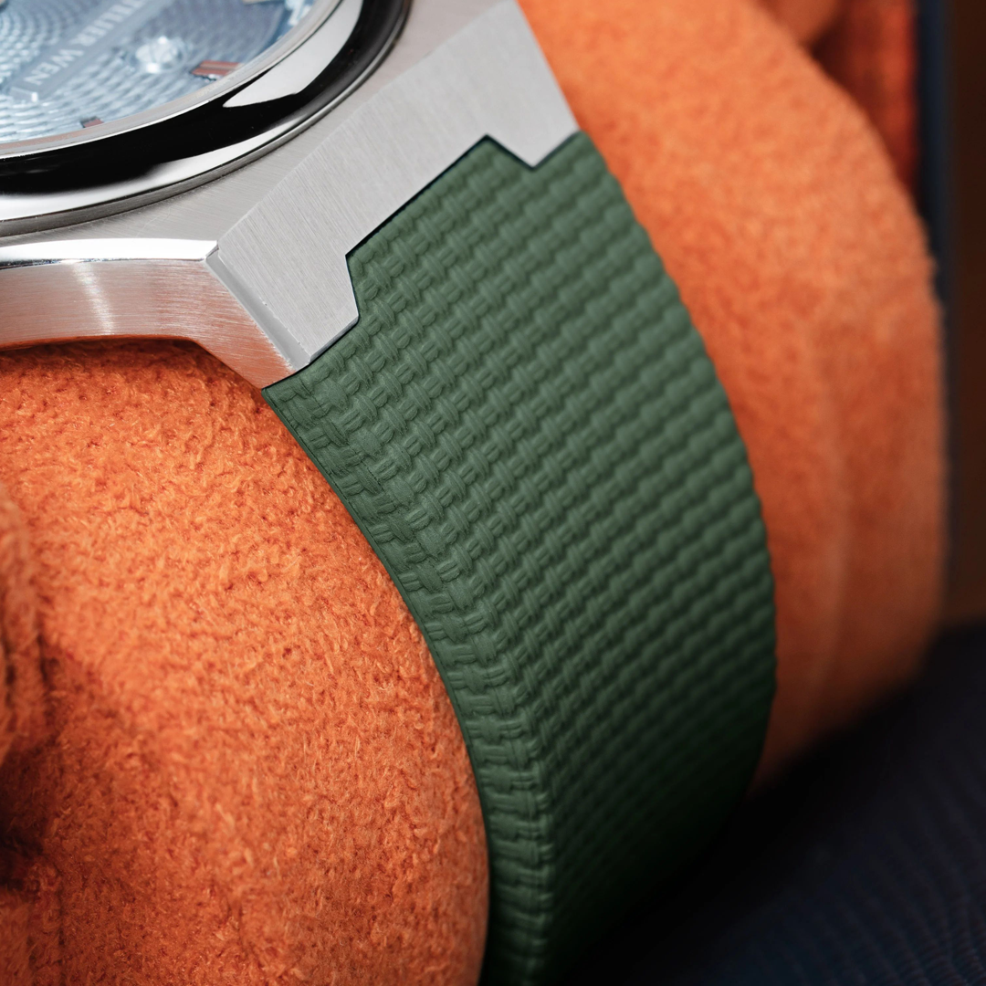 Sailcloth CTS Rubber Strap for F.P. Journe Élégante