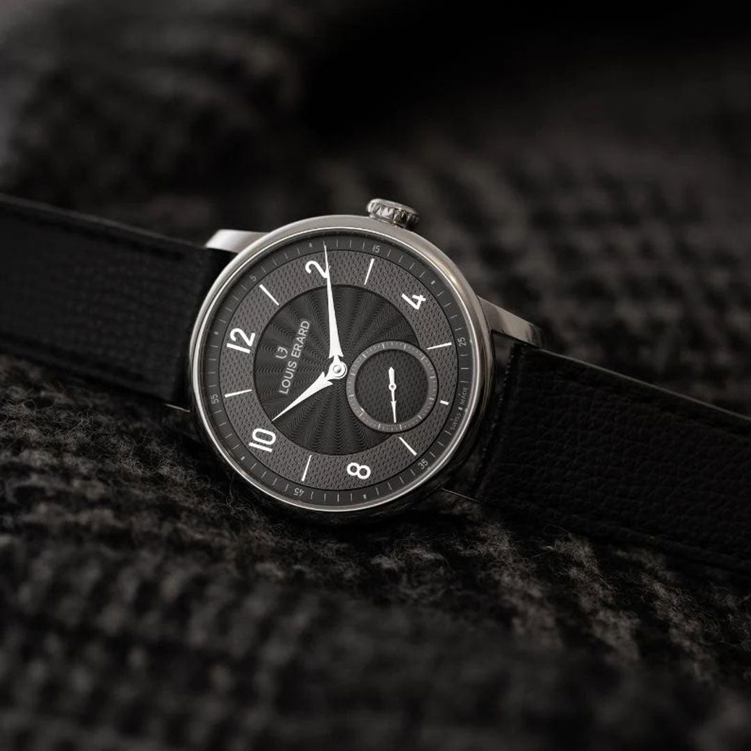 Petite Seconde Guilloché Anthracite Black