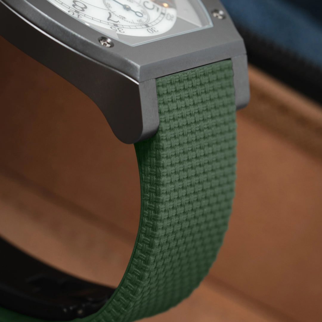 Sailcloth CTS Rubber Strap for F.P. Journe Élégante