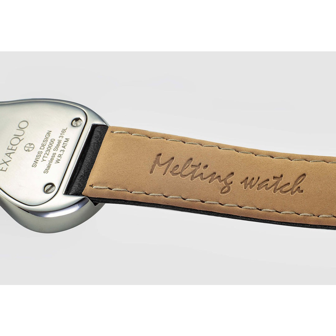 Melting Watch - Silver Black