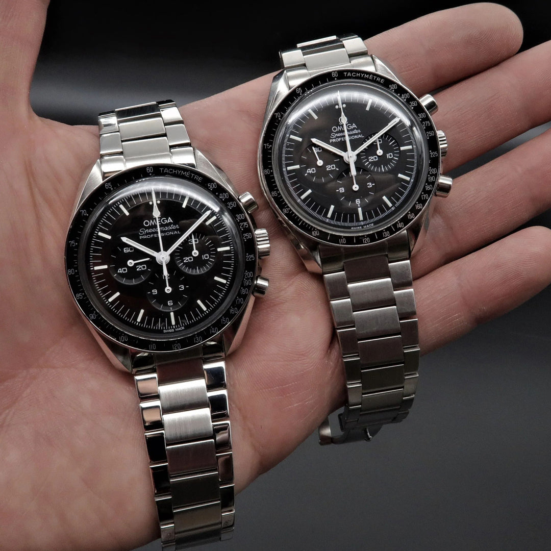 Contemporary Flat Link Bracelet - Omega Speedmaster (Polished/Brushed)