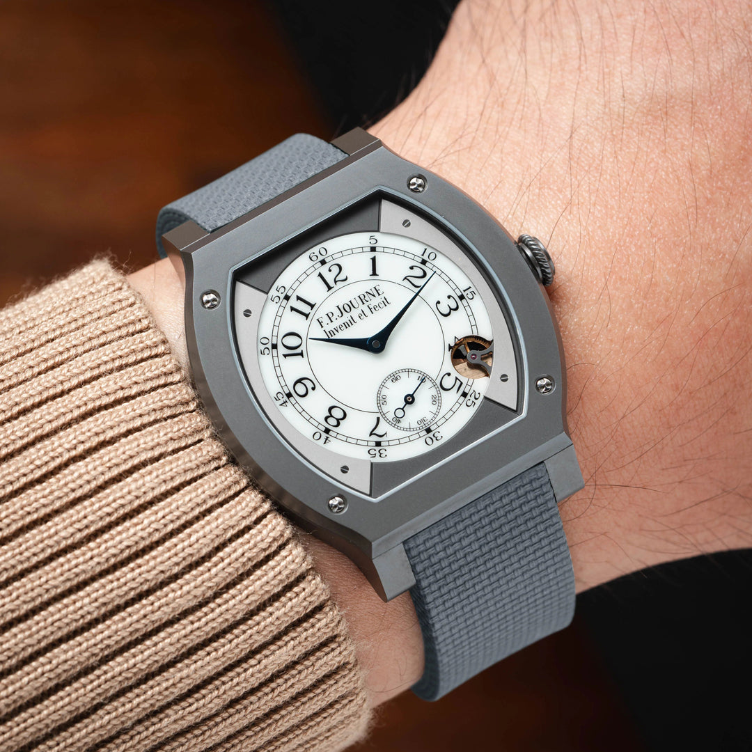 Sailcloth CTS Rubber Strap for F.P. Journe Élégante