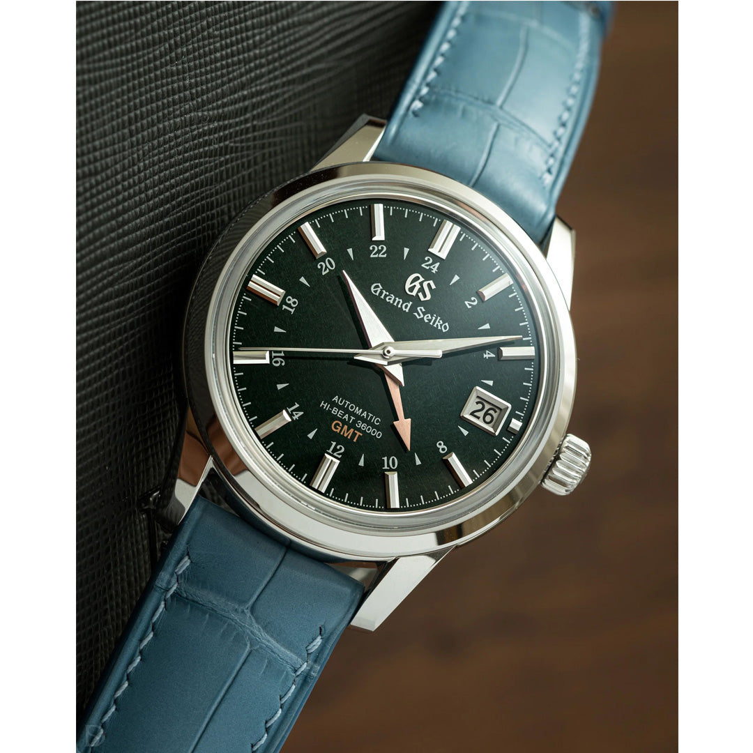Matte Astral Blue Alligator Signature Strap