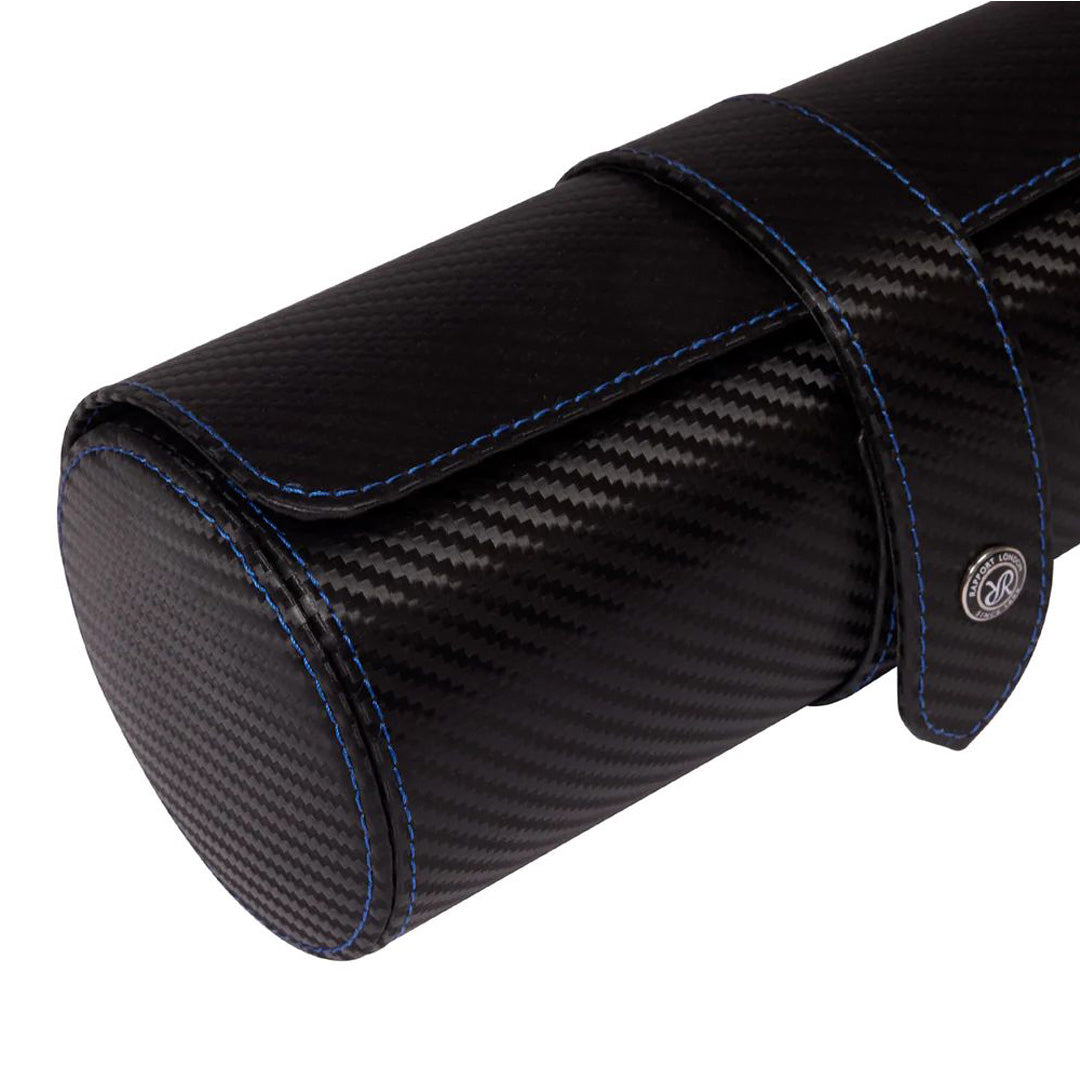 Carbon 3 Watch Roll - Black