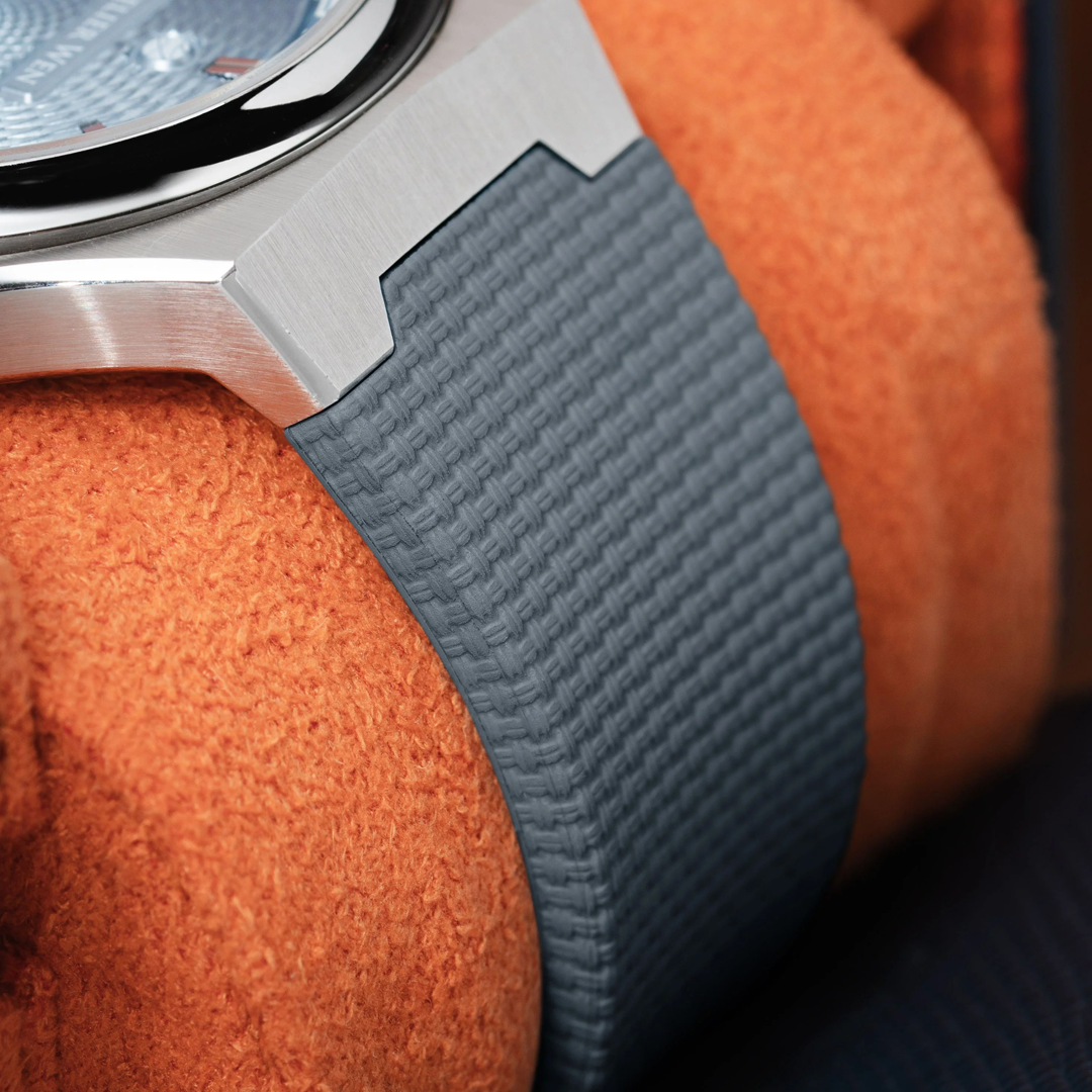 Sailcloth CTS Rubber Strap for F.P. Journe Élégante