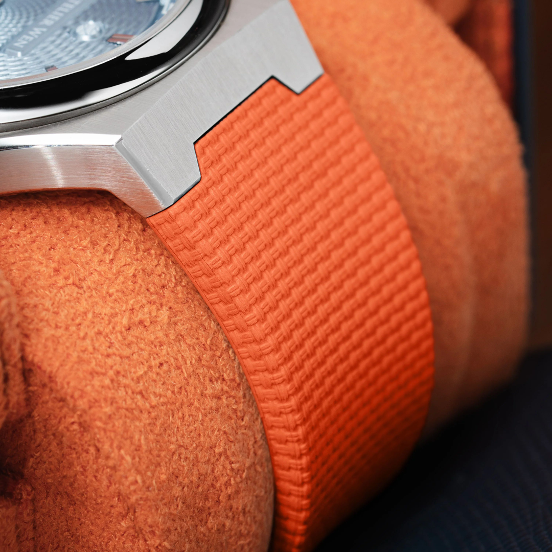 Sailcloth CTS Rubber Strap for F.P. Journe Élégante