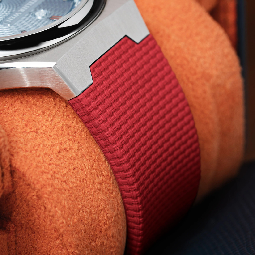 Sailcloth CTS Rubber Strap for F.P. Journe Élégante
