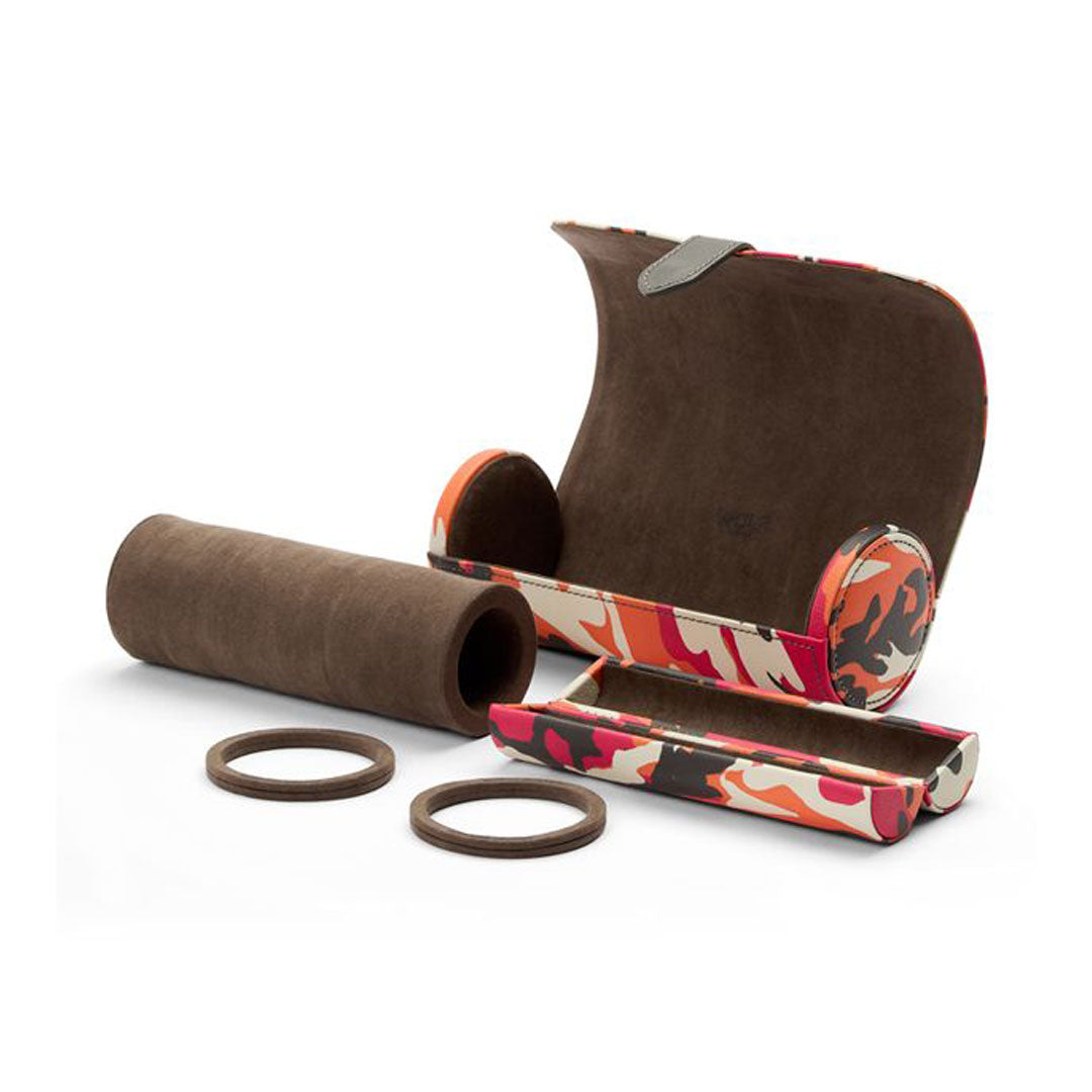 Elements Triple Watch Roll with Capsule - Fire