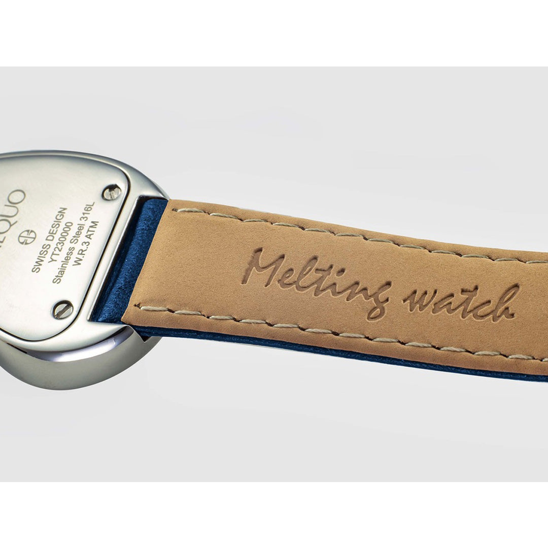 Melting Watch - Silver Blue