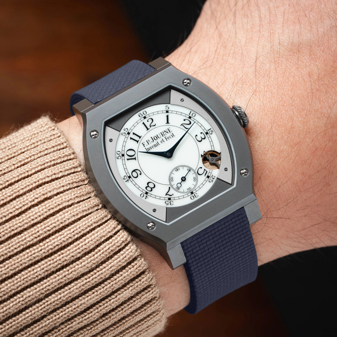 Sailcloth CTS Rubber Strap for F.P. Journe Élégante