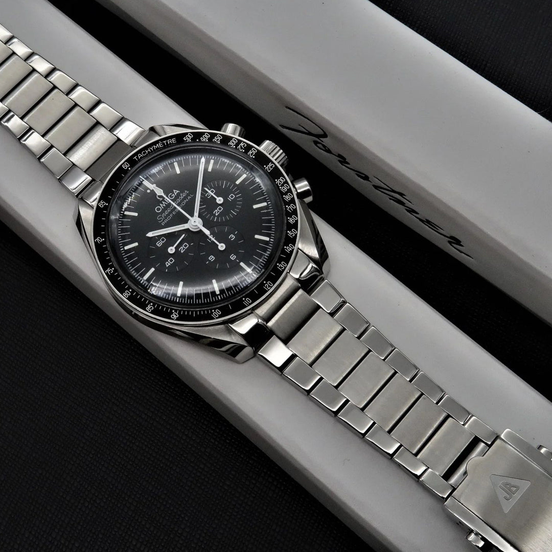 Contemporary Flat Link Bracelet - Omega Speedmaster (Polished/Brushed)