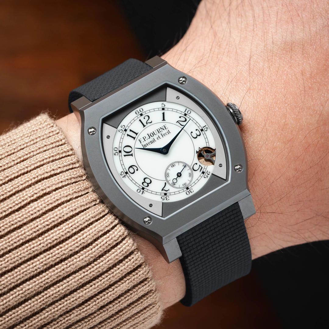Sailcloth CTS Rubber Strap for F.P. Journe Élégante