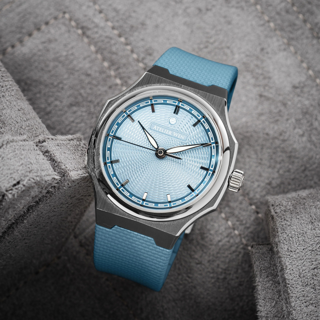 Sailcloth CTS Rubber Strap for F.P. Journe Élégante