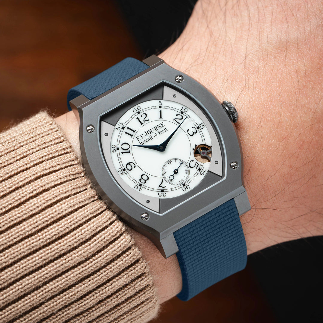 Sailcloth CTS Rubber Strap for F.P. Journe Élégante