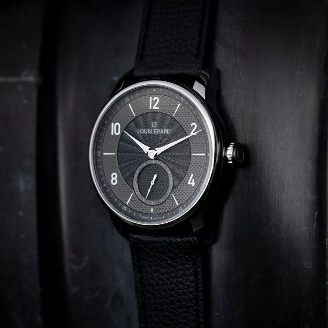 Petite Seconde Guilloché Anthracite Black