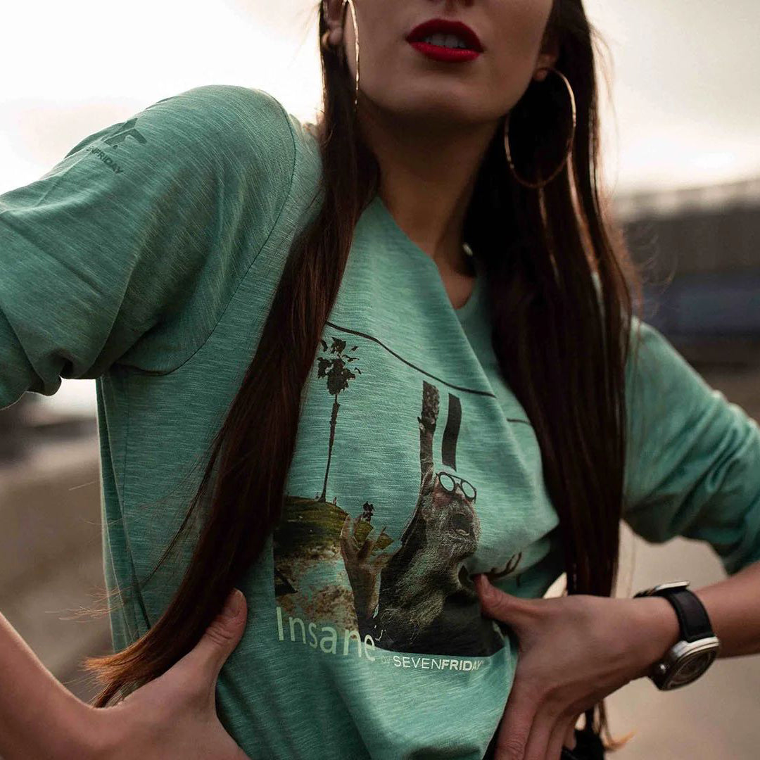 Tee Shirt, Long Sleeve Green